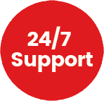 24-7 support